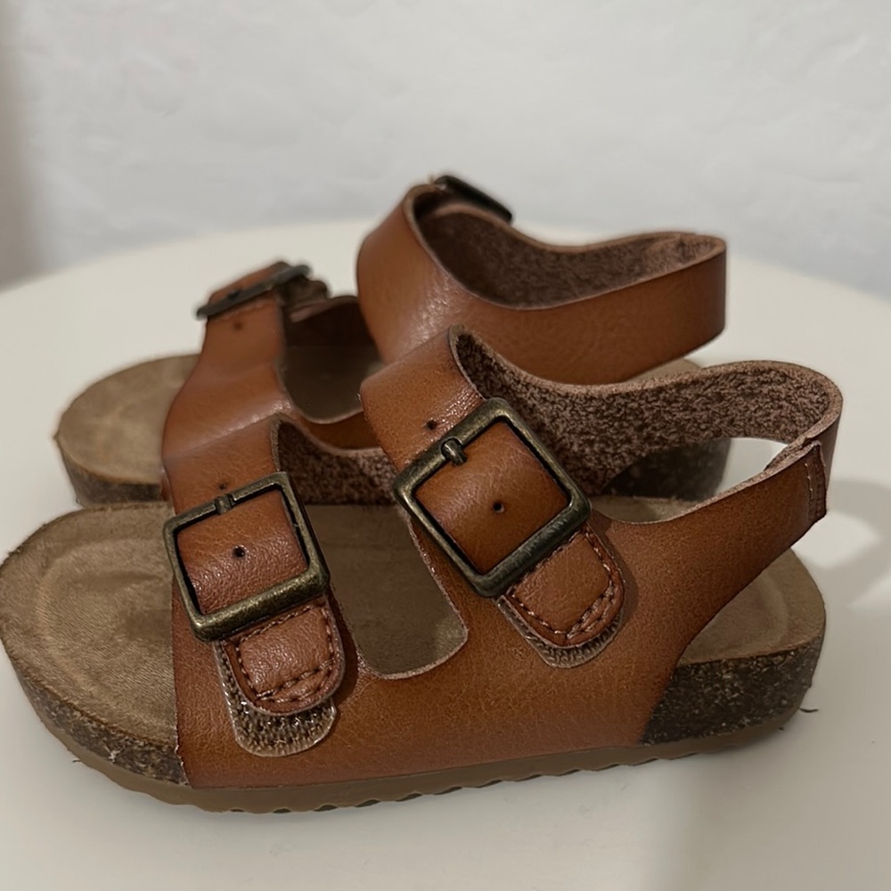 Brown Kids Sandals